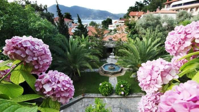 Miramare Otel Chrysi Ammoudia Dış mekan fotoğraf